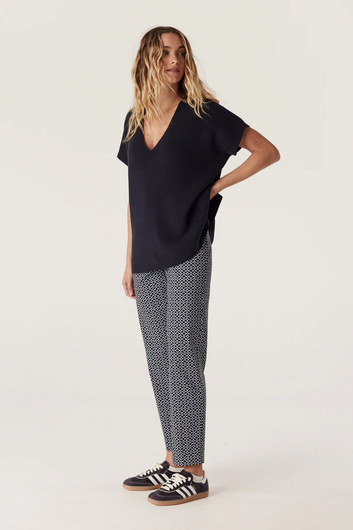 bell geo pant - navy print