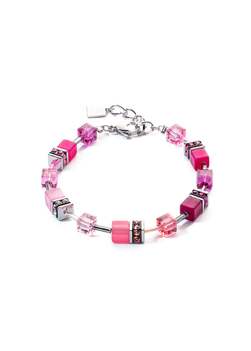 geo cube viva magenta bracelet