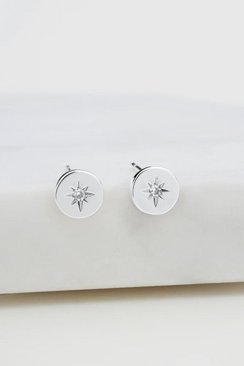 crystal disc stud