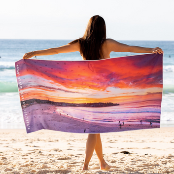 bondi inferno sand free towel