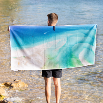 tidal beach - sand free towel