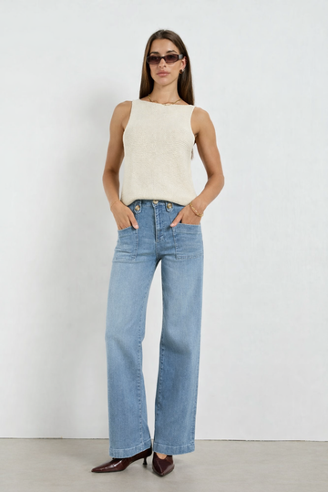 sherry long straight leg jeans