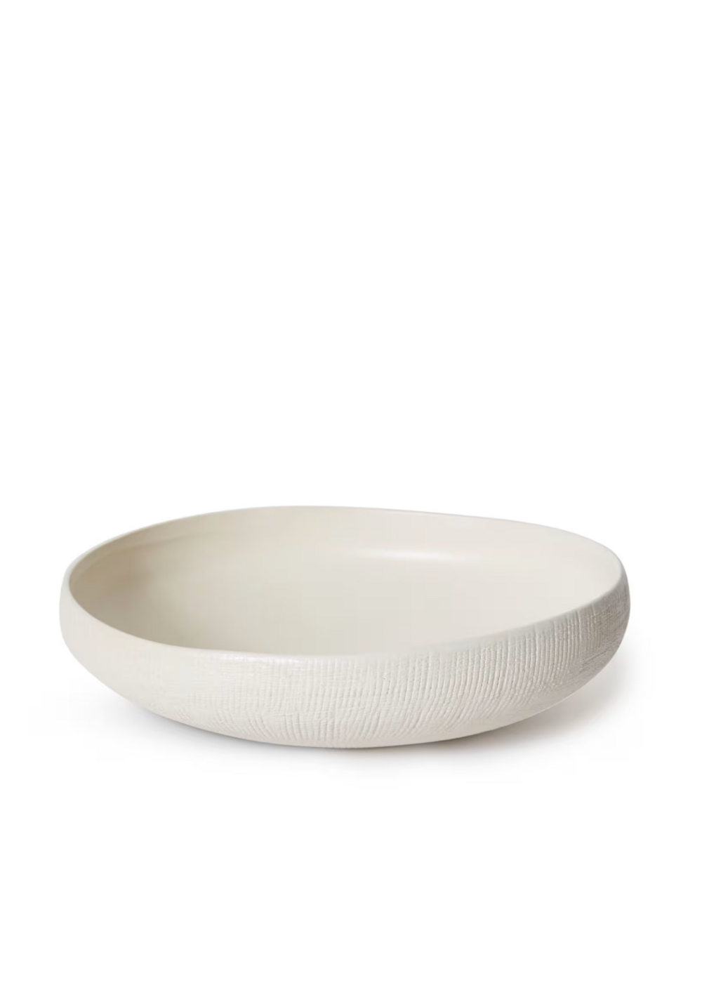 greyson bowl hessian/white