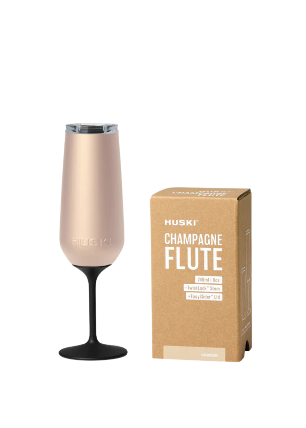 huski champagne flute