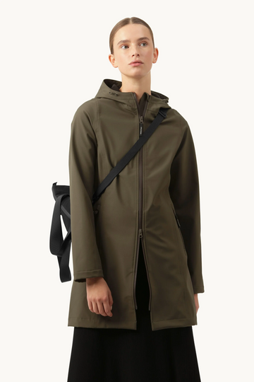 daybreak woven ilse jacobson raincoat