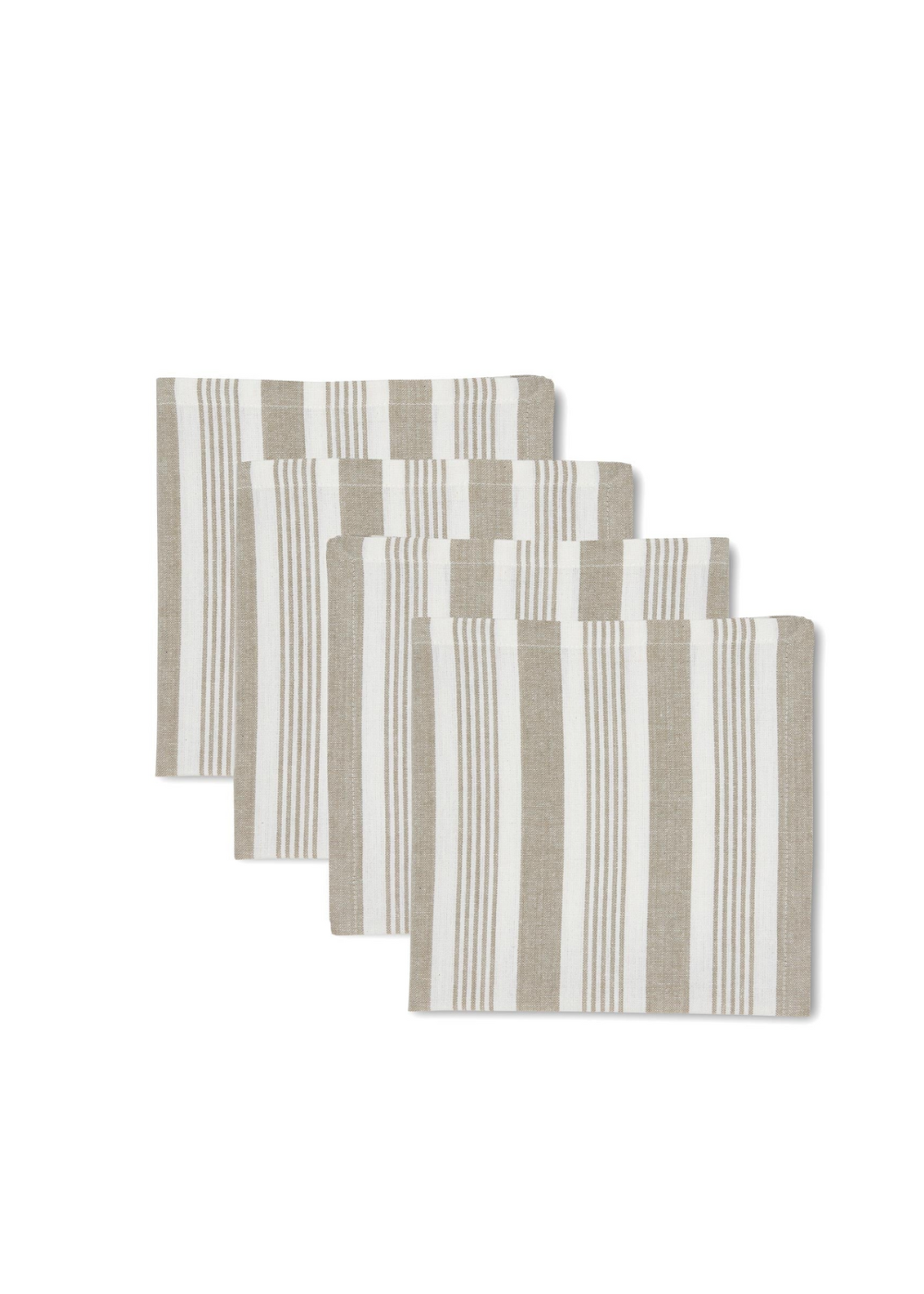 harbour oatmeal napkins x 4