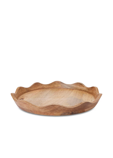 hazel wavy tray