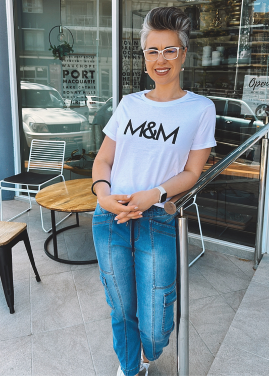 m & m tees