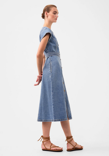 hunter denim dress