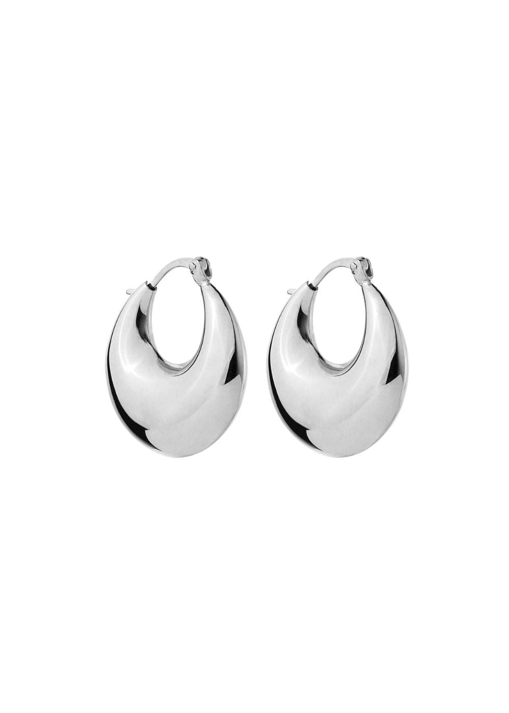 billow hoop earring