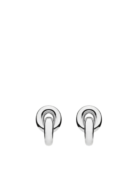 embrace stud earring - silver