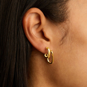 illusionist stud earring