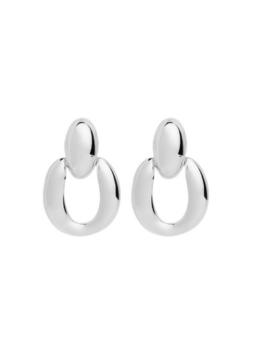 oval earring