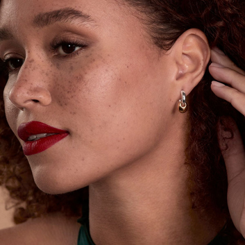 pebble drop earring