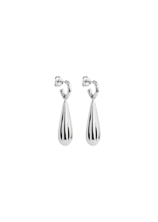 raya droplet earring - silver