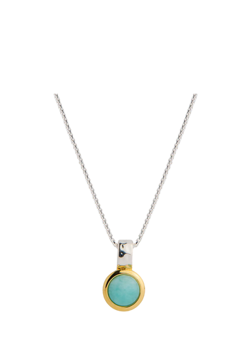 solace 2-tone amazonite necklace