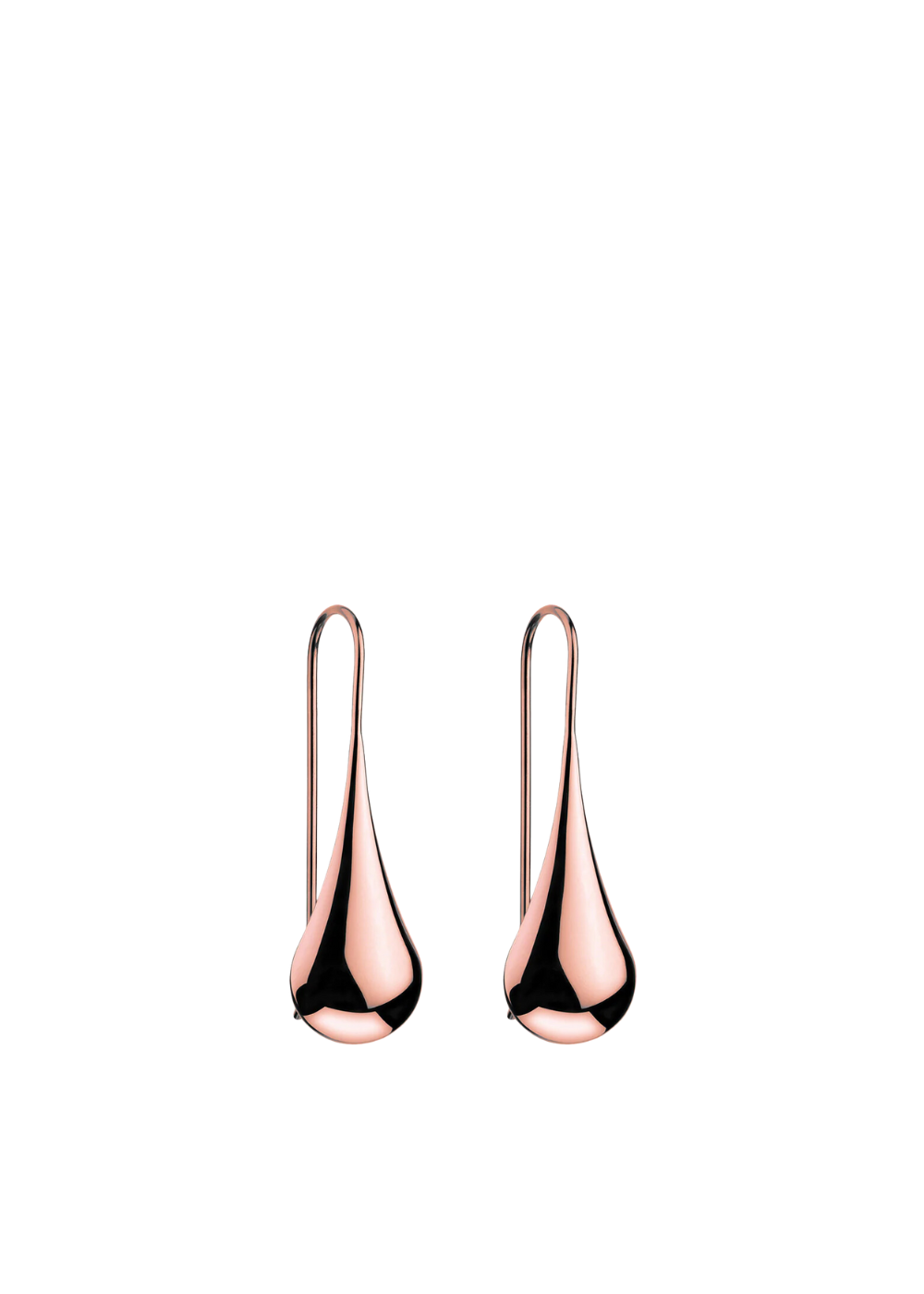 weeping woman earring - rose gold