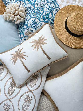 tropical isle cushion 50x50cm