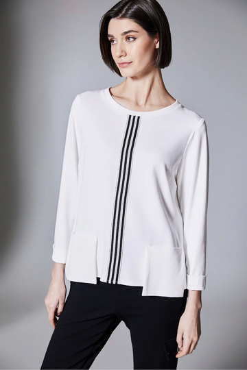 centre stripe top