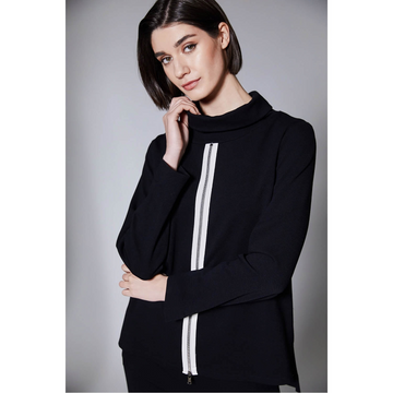 zip front cowl top
