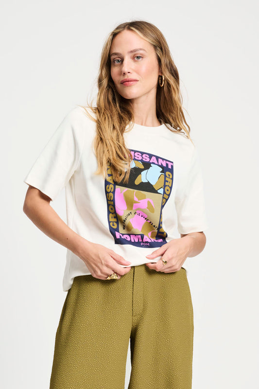 croissant romance t-shirt - Meg & Me Boutique & Espresso