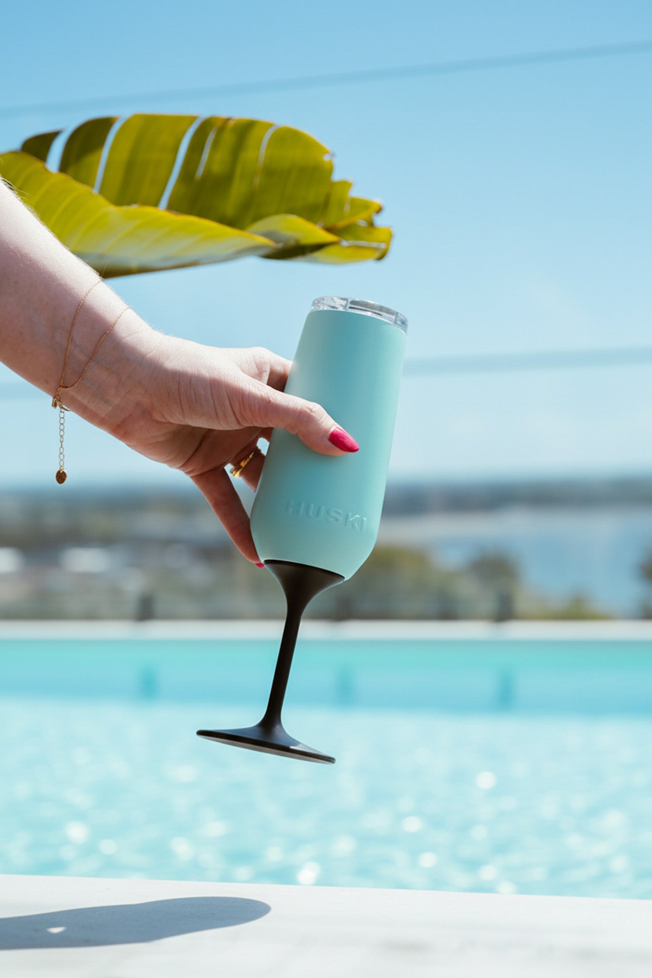 limited edition huski champagne flute - Meg & Me Boutique & Espresso