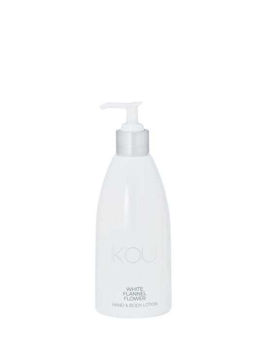 iKou - white flannel flower organic body lotion - Haus of Alma