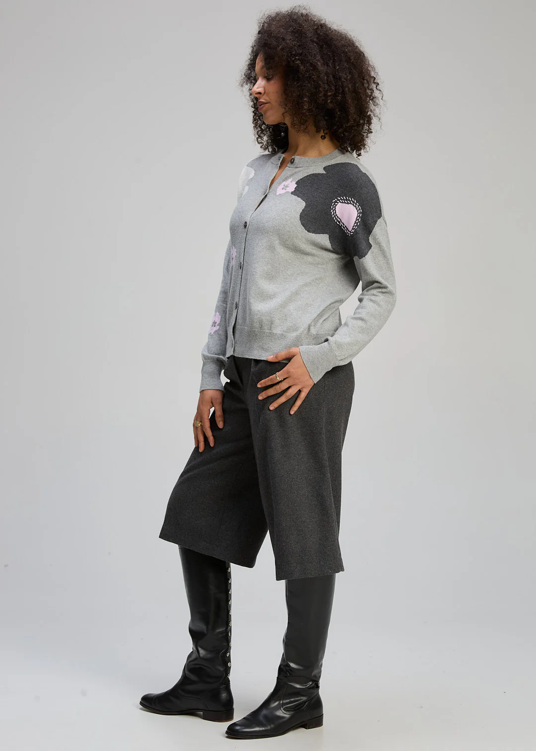 zaket & plover - petal play cardi - Haus of Alma