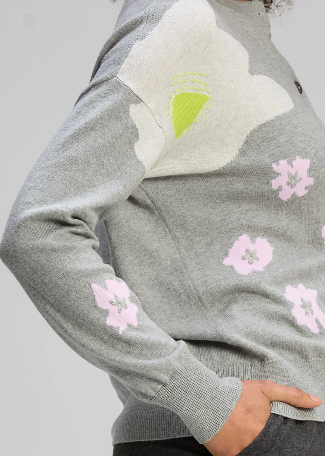 zaket & plover - petal play cardi - Haus of Alma