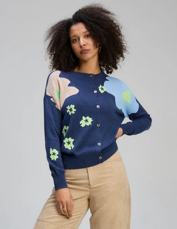 zaket & plover - petal play cardi - Haus of Alma