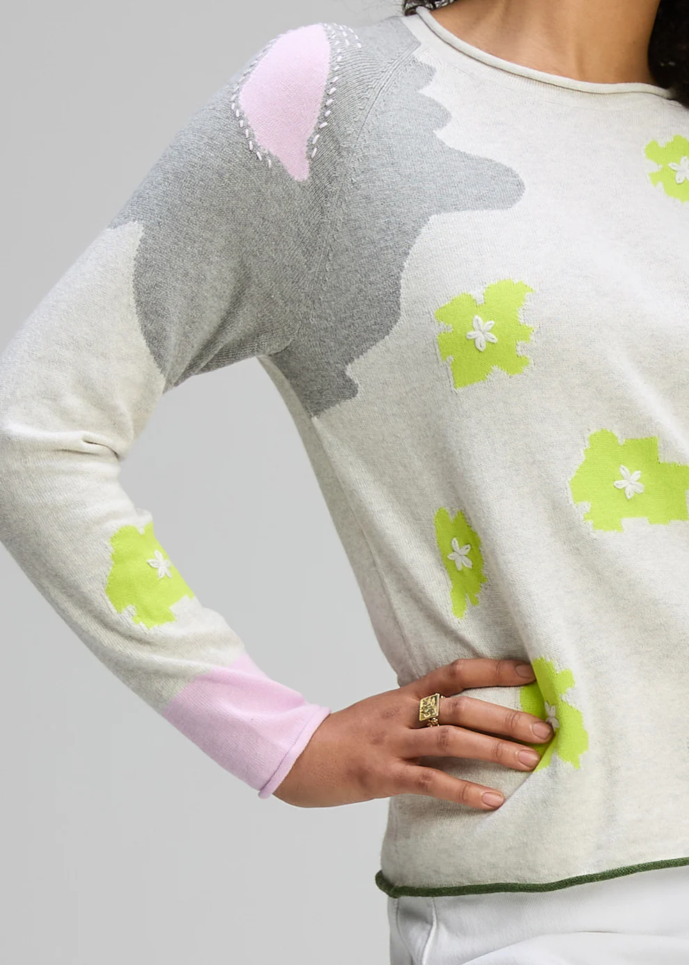 zaket & plover - petal play jumper - Haus of Alma