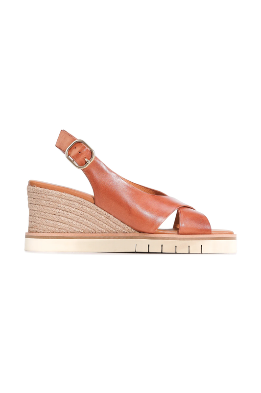 Hayla Wedge Brandy Rope