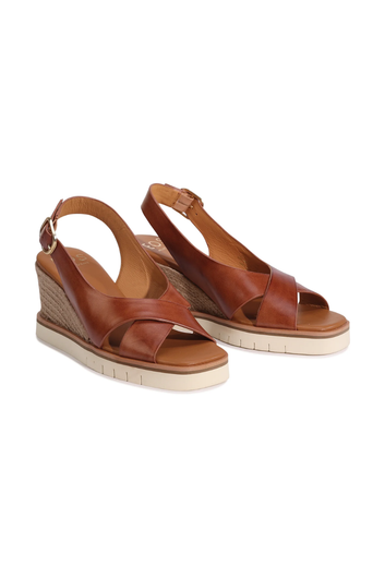 Hayla Wedge Brandy Rope
