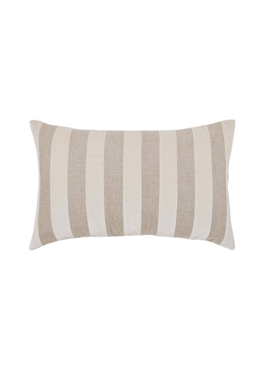 etro almond stripe cushion 65x40cm