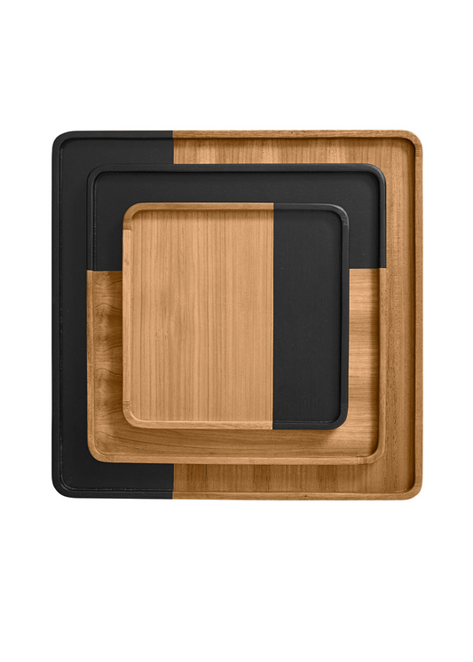 marley display tray timber/black