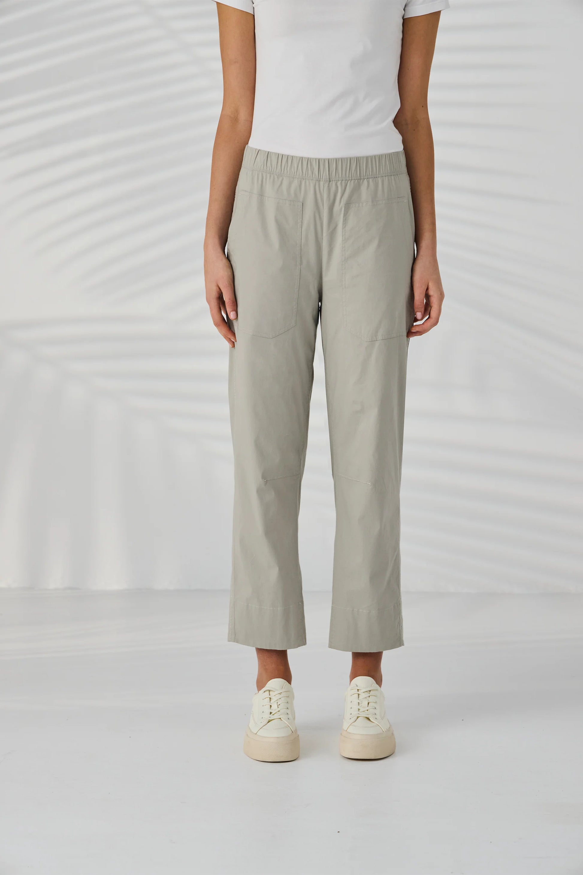 Lania Trader Pant in Stone - front