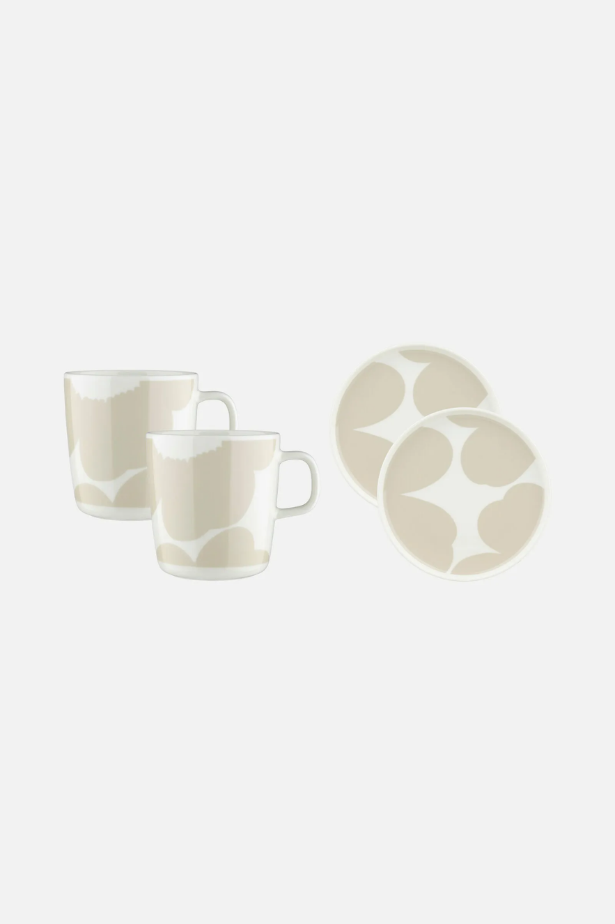 Oiva / Iso Unikko Mugs And Plates Set