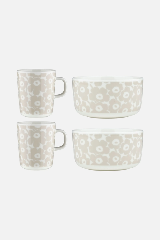 Oiva / Pikkuinen Unikko Breakfast Set