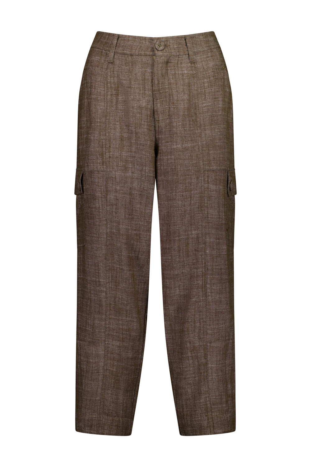 Verge Faithful Pant in Cocoa - product front