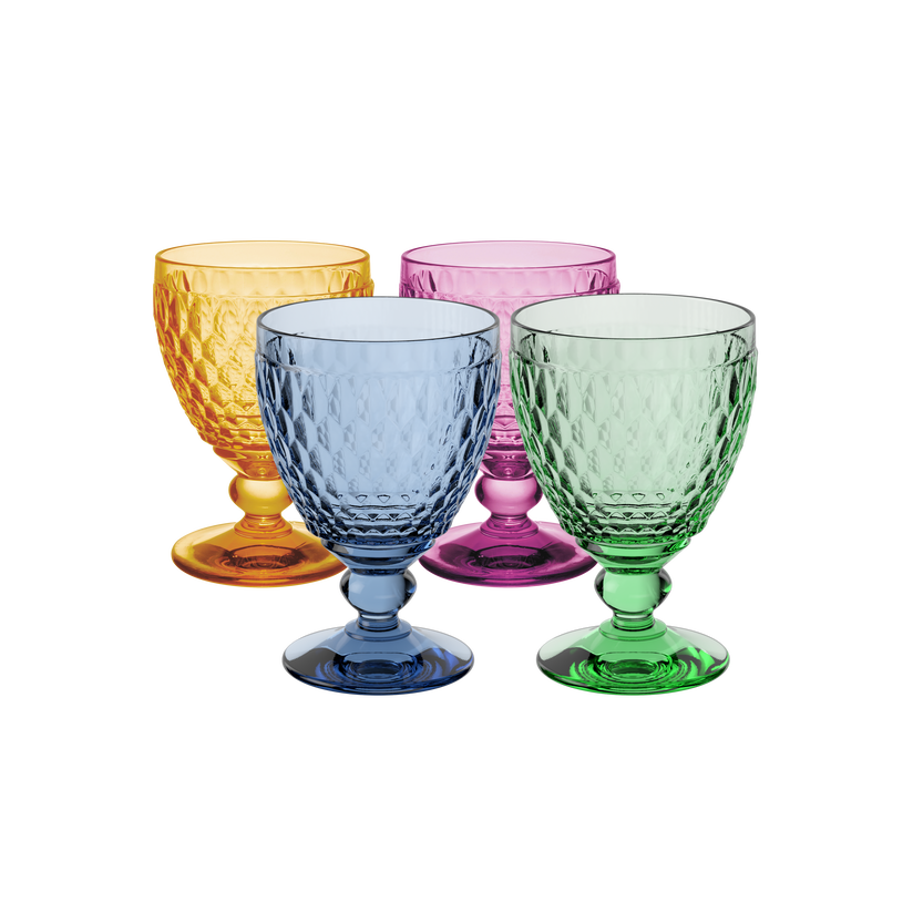 Boston Water Goblet Mixed Set