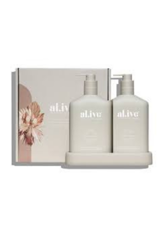 wash & lotion duo - sea cotton & coconut