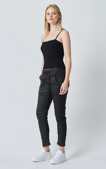 active jean - black coated