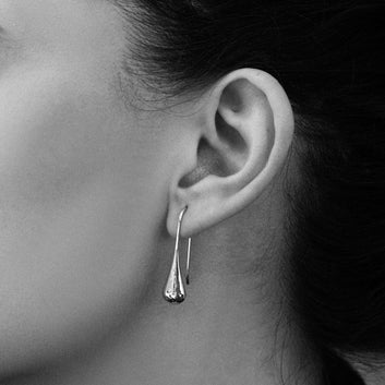 My Silent Tears Earring - silver