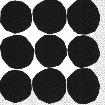 marimekko - kivet black white